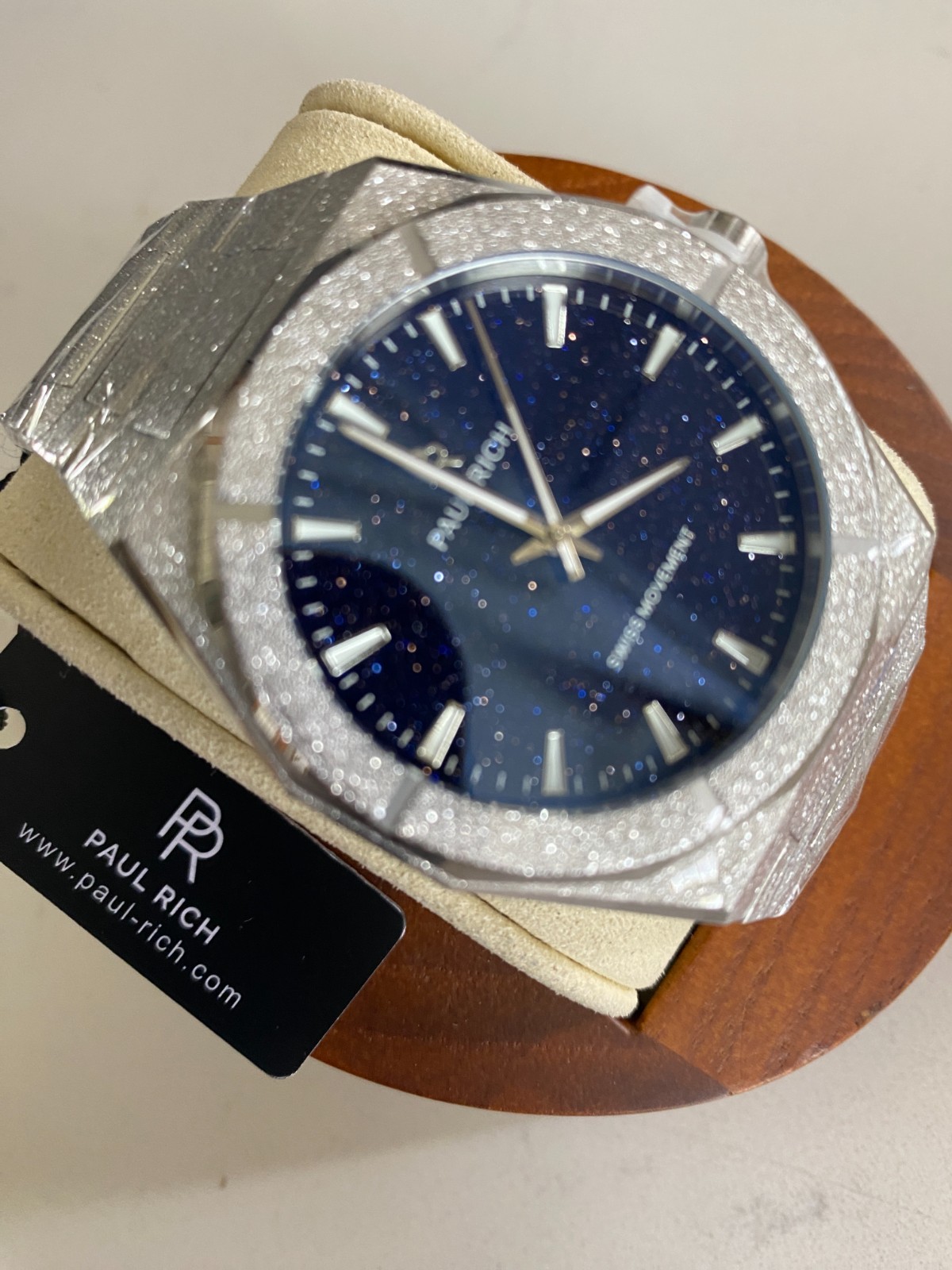 Paul Rich Frosted Star Dust II Silver Blue Face | Brand New 43mm –