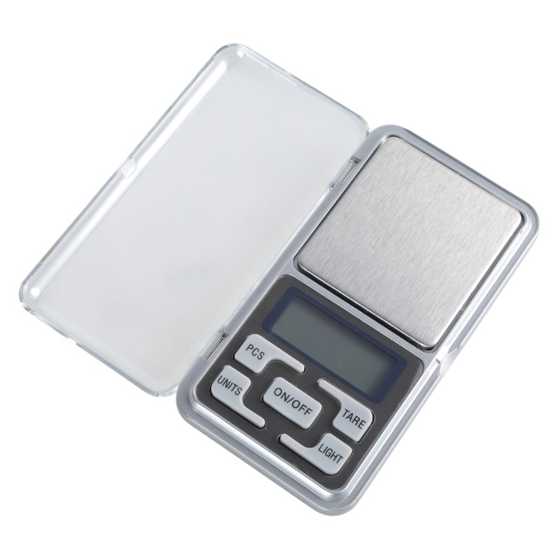 Mini Scale Jewelry Scale Gram Scale with LCD Back-Lit Display Tare Function