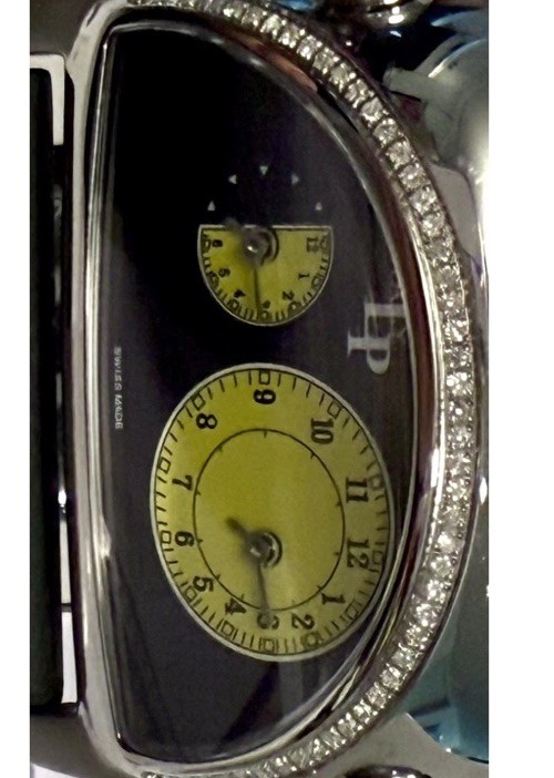 48mm 0.25Ctw Diamond STRATOSPHERE by Lorenzo Pozzan Lucien Piccard-Italy Watch