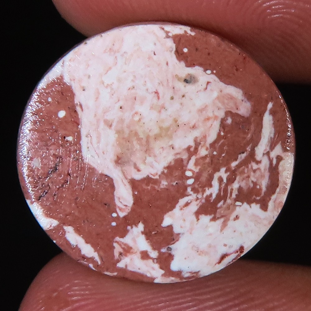 natural mexican FIRE OPAL cabochon loose gemstone 13.45 Cts. (16 x 17 x 7 mm)