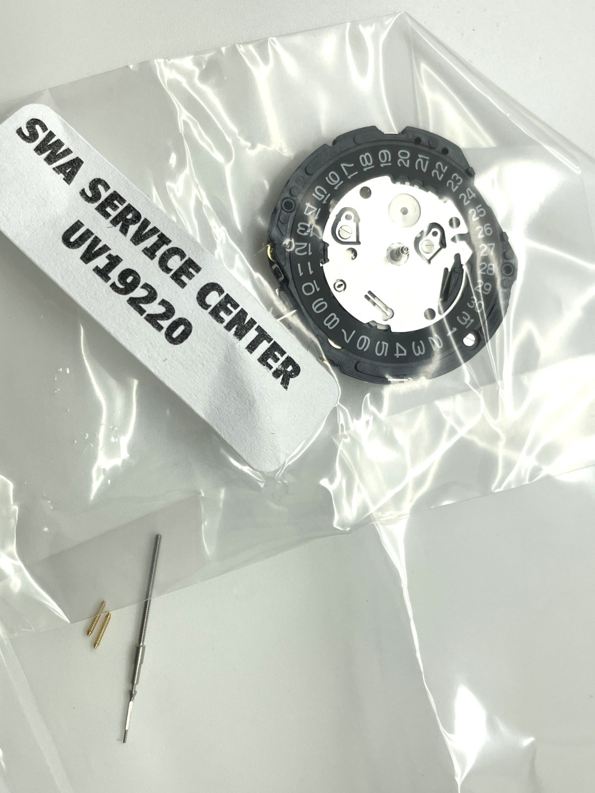 NEW SEIKO V19220 ONE EACH SOLAR CHRONOGRAPH WATCH MOVEMENT