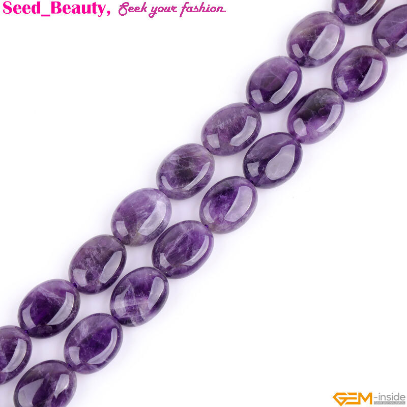 Natural Amethyst Gemstone Jewelry Making Loose Smooth &Faceted Beads Strand 15″