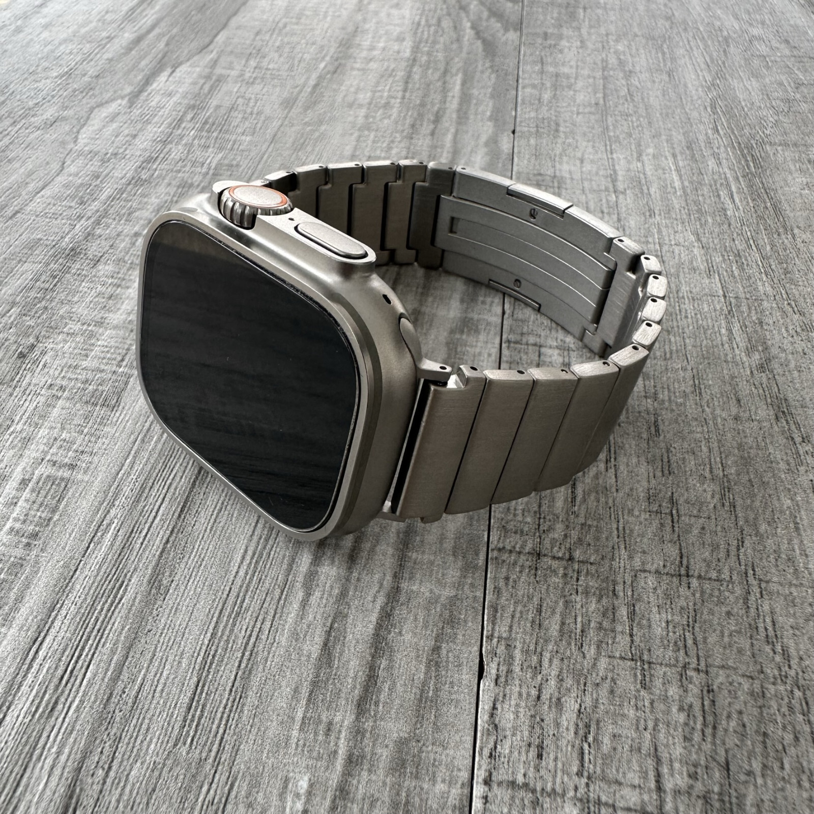 Titanium Metal Watch Strap Band For New Apple Watch Ultra 1 2 49mm AWU1 AWU2