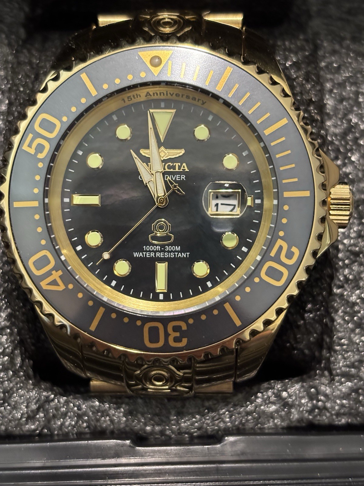 Invicta Grand Diver Men’s 15 yr Anniversary Automatic Watch Ltd Ed 339/999
