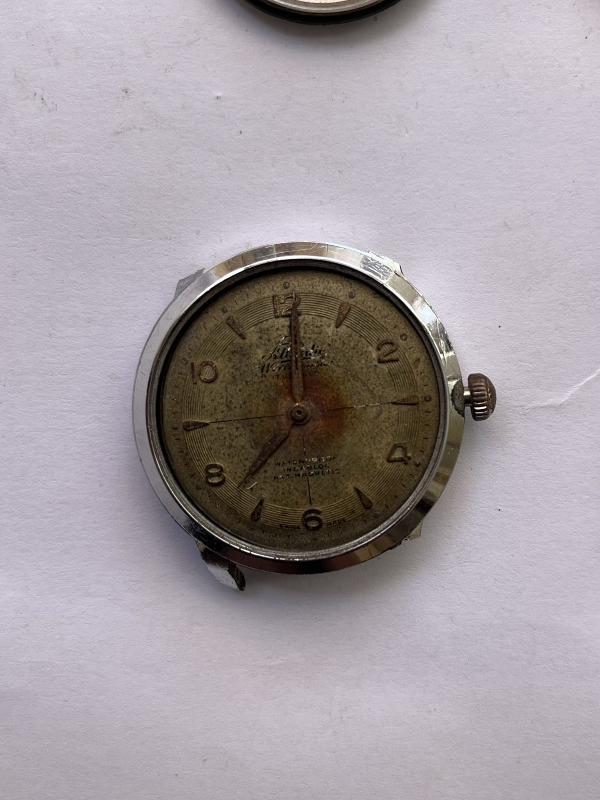 VTG Swiss ETA Movement Lot 1113 2472 2879 2451 Benrus Atlantic Camy For Parts
