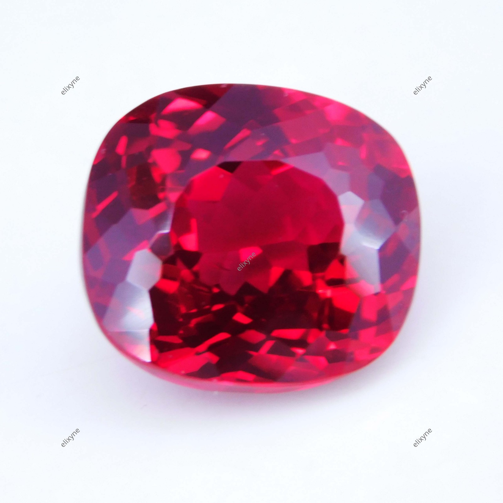 Fiery Red! 12.30 Ct Natural Spinel – Certified Cushion Gemstone, Tanzania