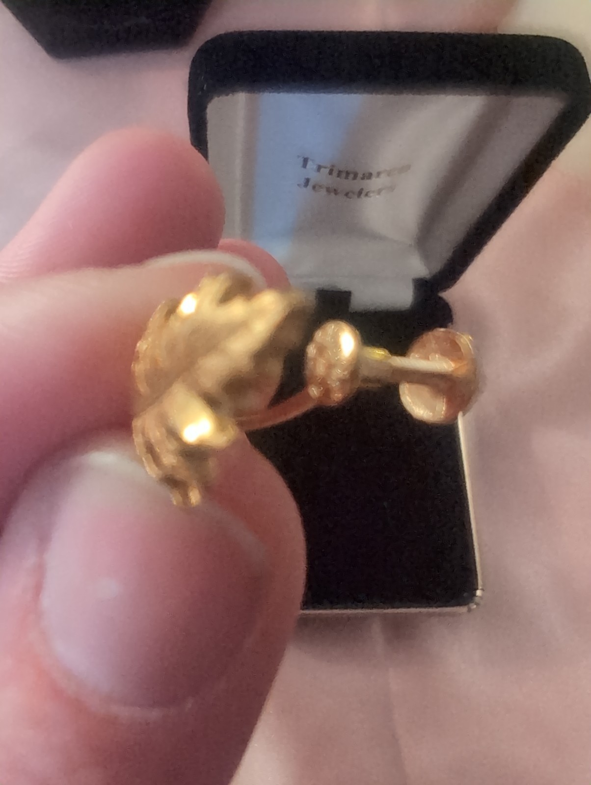 Vintage 1/20 12K Gold Filled Leaf Screw Back Earrings, Leaves Autumn