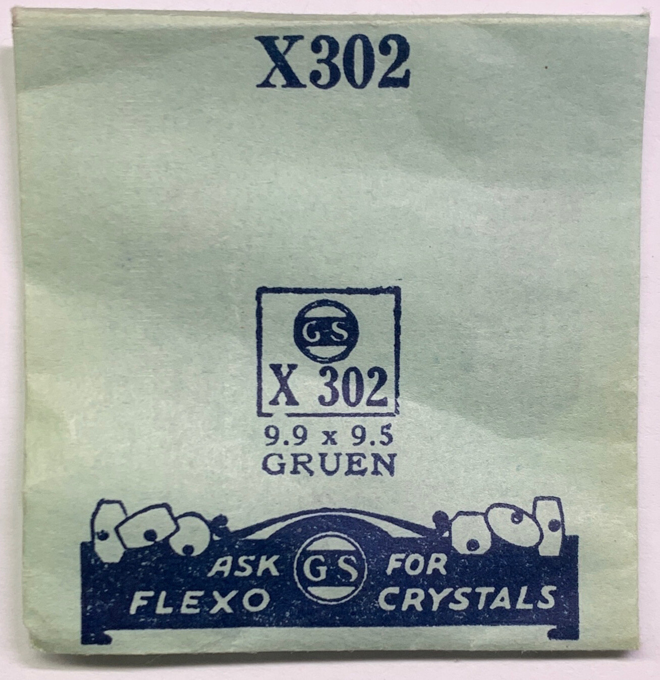 Original NOS G-S “X” Wristwatch Crystals -Variations 302 – 893 Available!