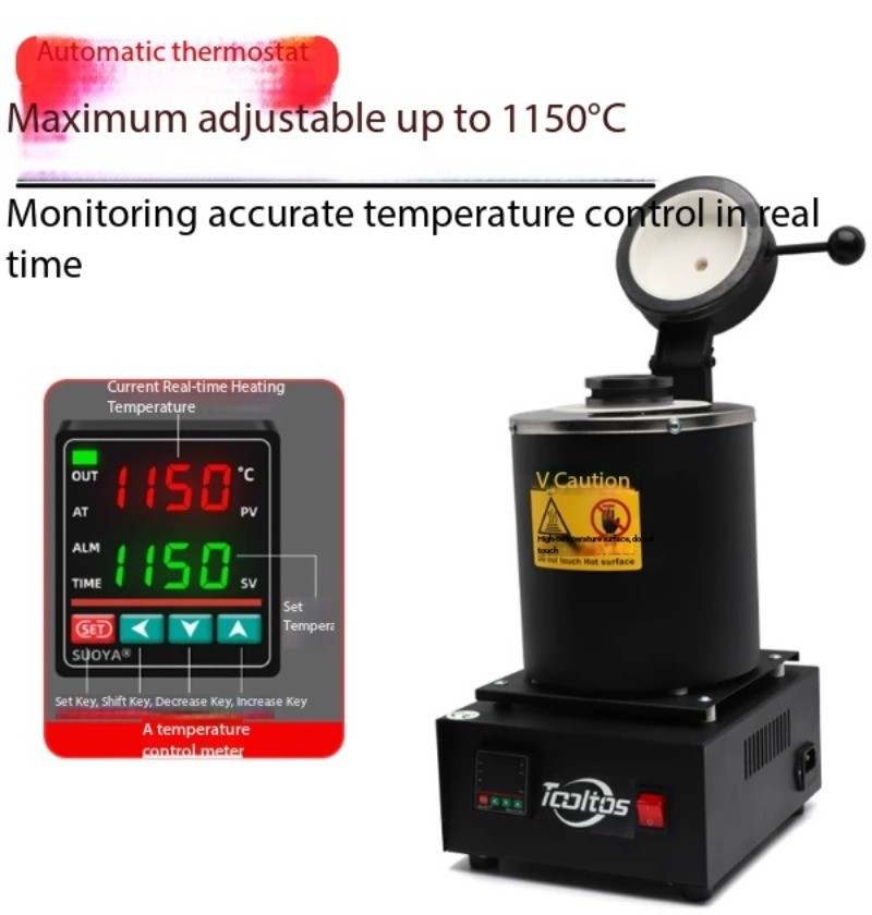 Gold Melting Furnace Small Gold Melting Machine Jewelry Melting Furnace