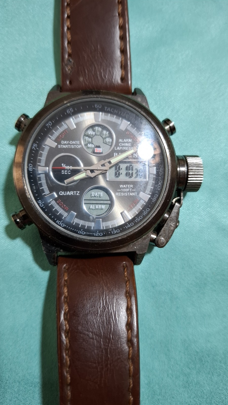 Military Sports Analog Digital Automatic Watch