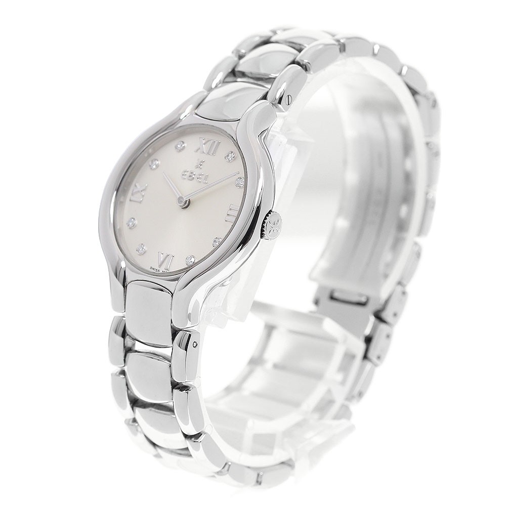 EBEL Beluga E9157421 8P diamond white Dial Quartz Ladies Watch_964546