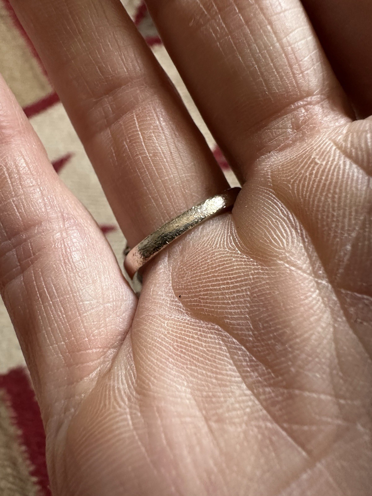 Vintage Estate 18k White Gold Pink Topaz And Diamond Cocktail Ring 4.5