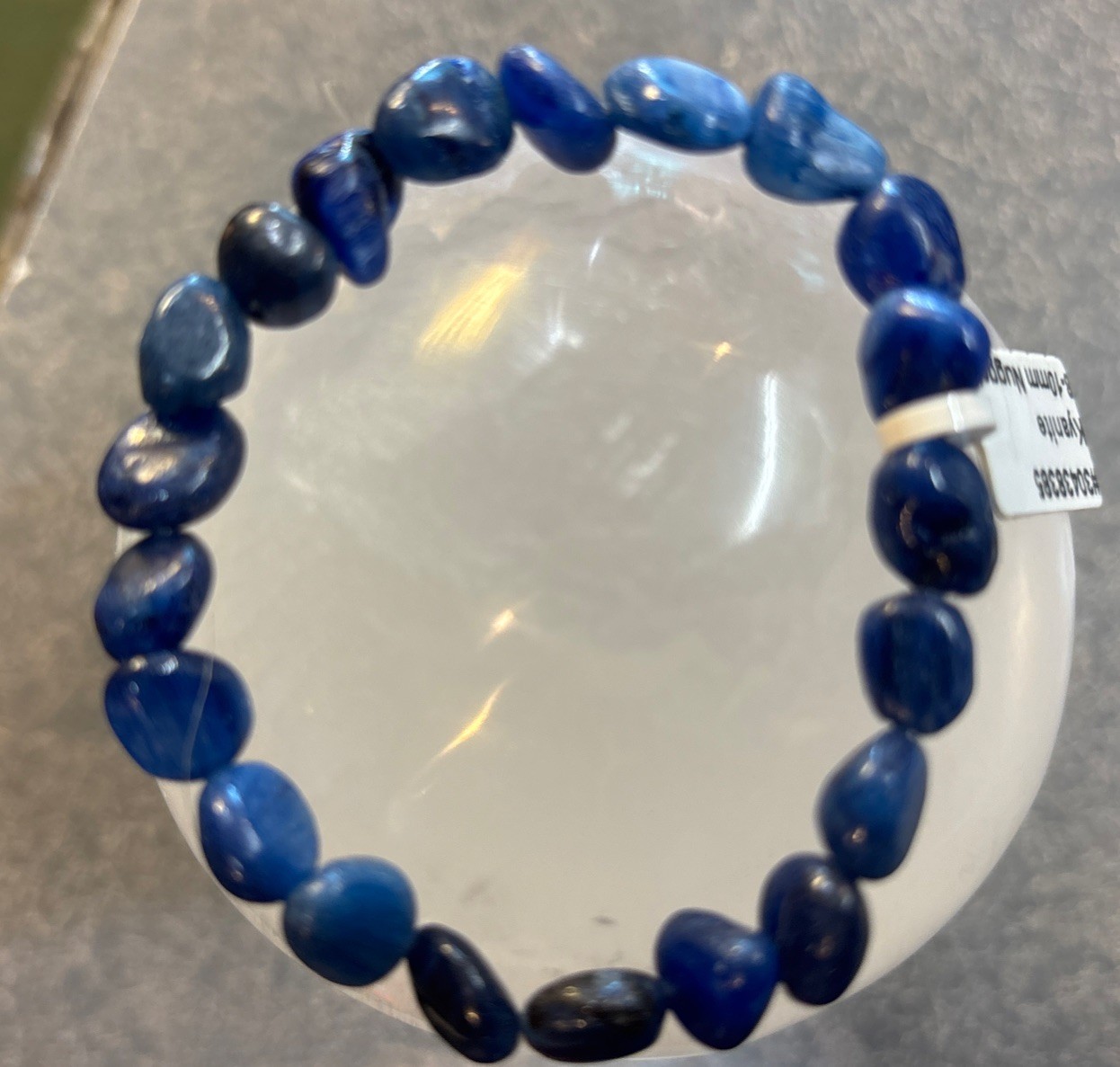 Blue Kyanite Nugget Bracelet 8 -10 Mm