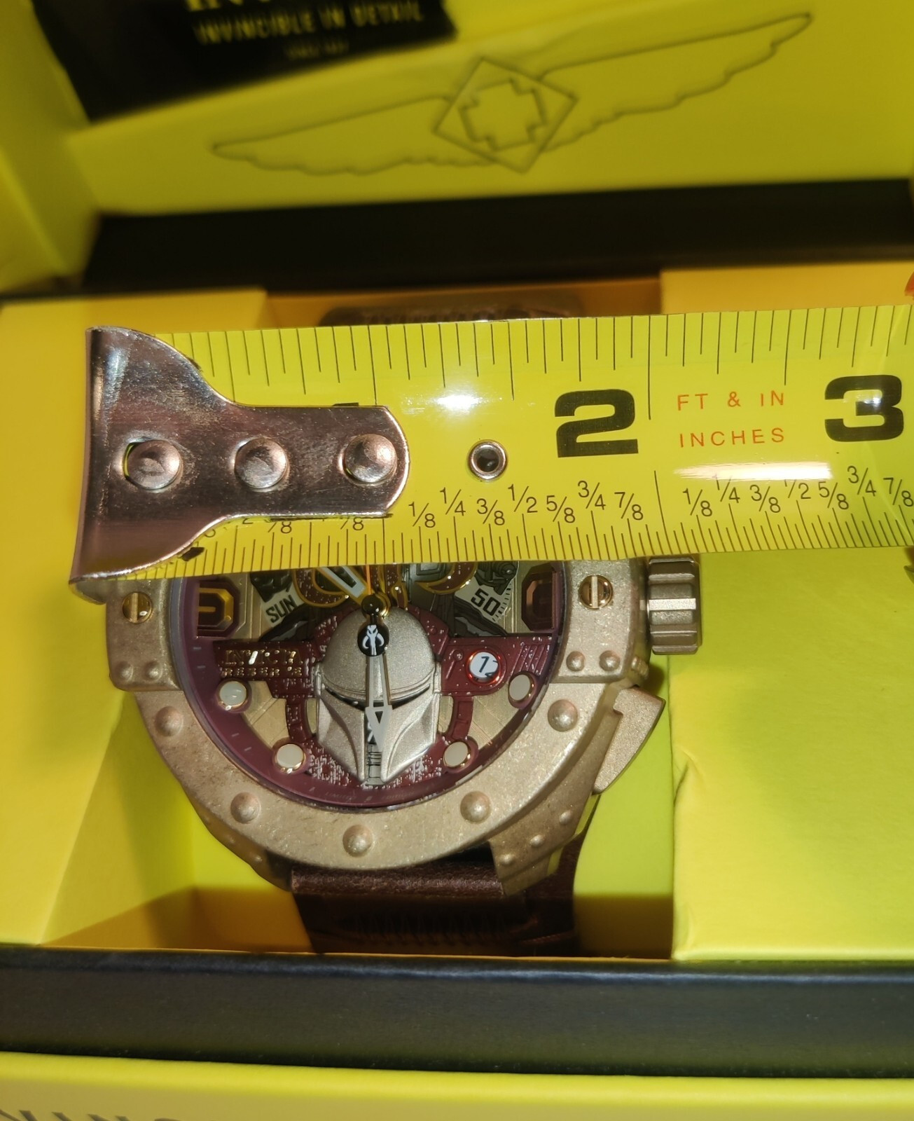 Star Wars, Mandalorian, Watch Model 39762 – Invicta Men’s Watch Quartz-52mm