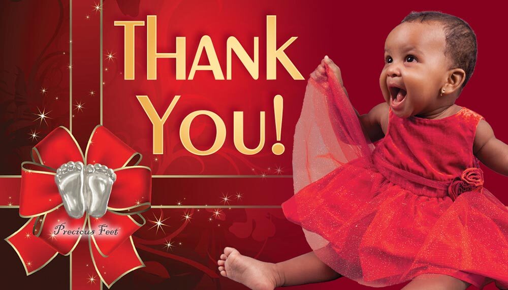 Precious Feet, Silver-Colored, Christmas Thank You Card Jewelry, Lapel Pin