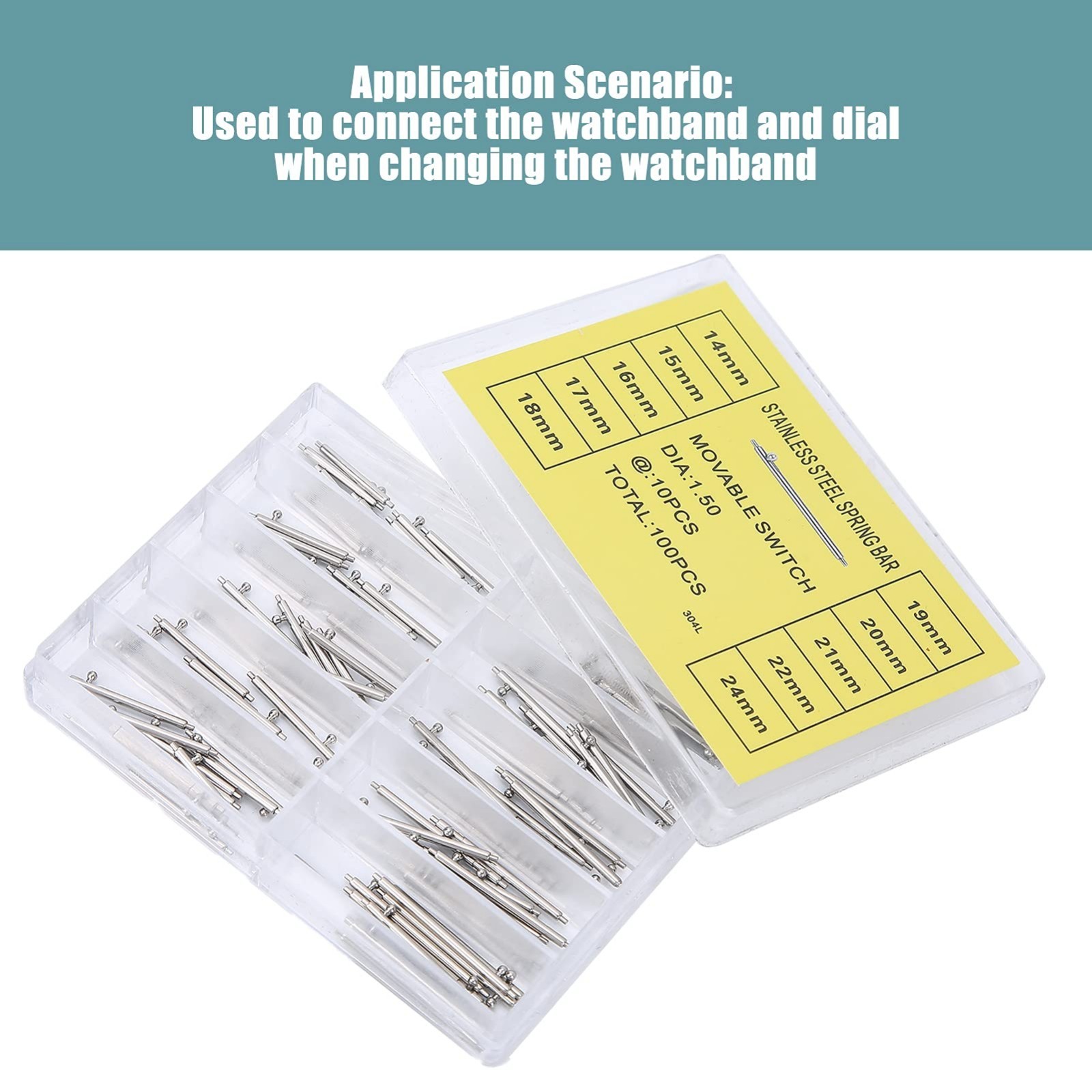 Quick Release Spring Bar Pins for Watch Repair – Strap Link Pins Accessories