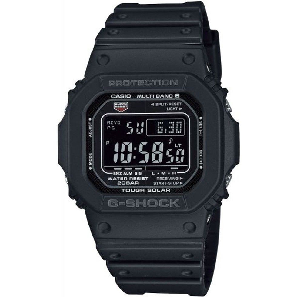CASIO G SHOCK Men’s Watch Solar Radio GW M5610U 1B Black Reverse LCD