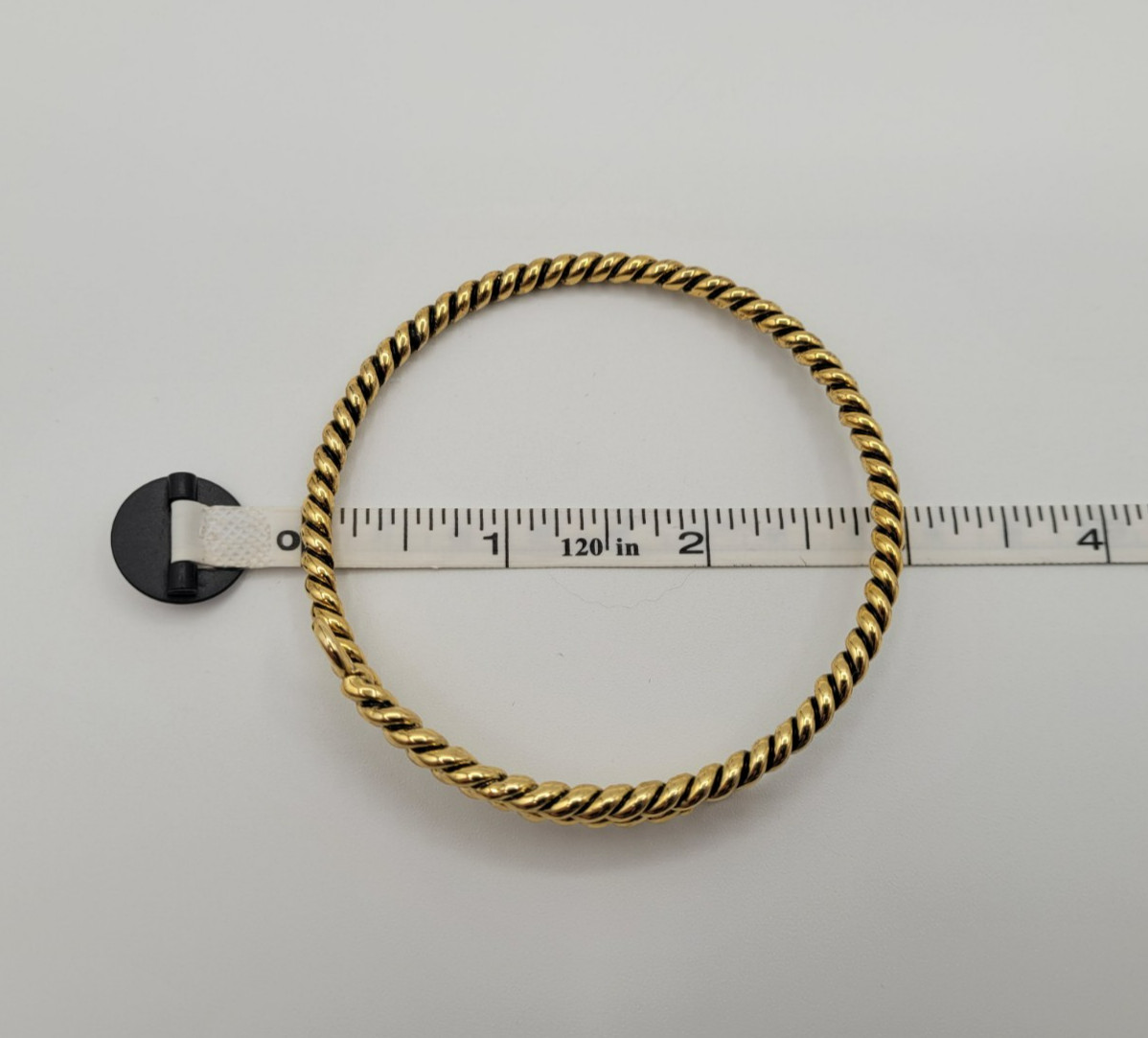 NEW Fortune Favors the Brace Rope Arm Cuff Armlet Gold Armband