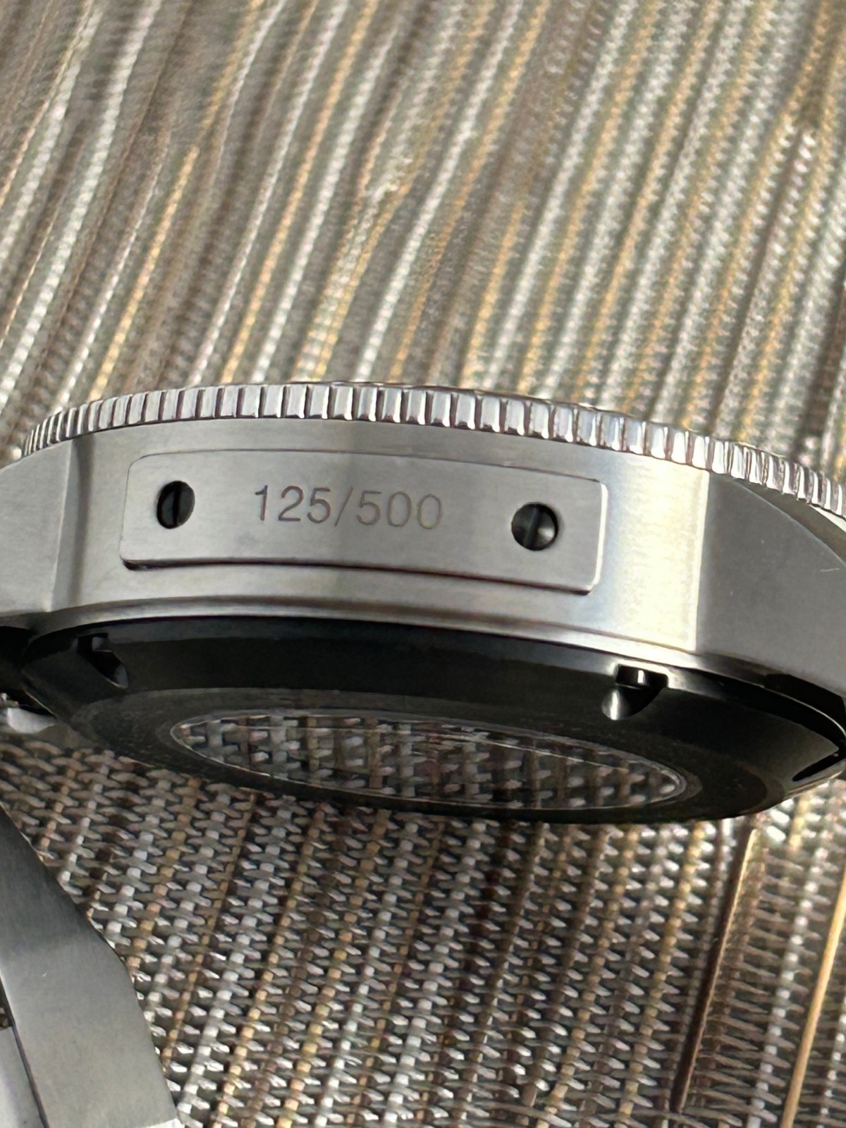 LIV P-51 Genesis Titanium 46mm Gray Day Date Swiss Automatic Chronograph RARE LE