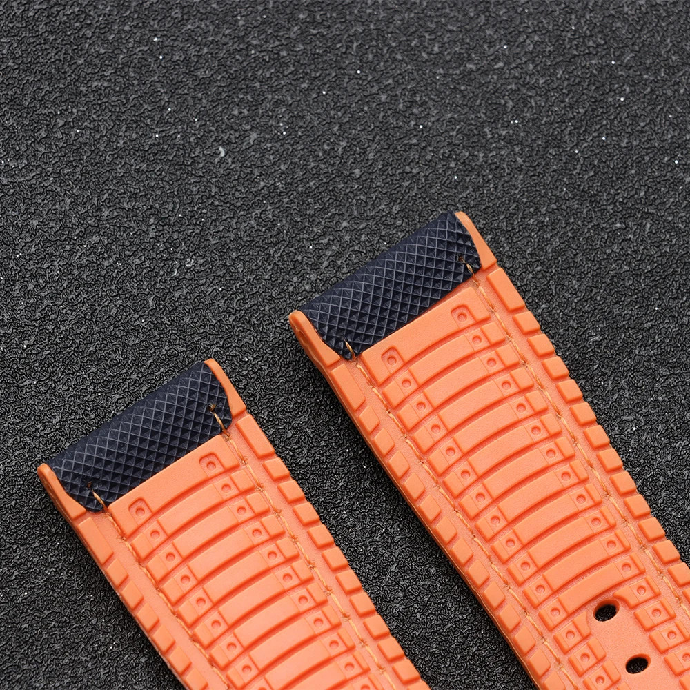 Quality Nylon Rubber Sailcloth Watch Strap 18mm 20mm 21mm 22mm Canvas Watch Band