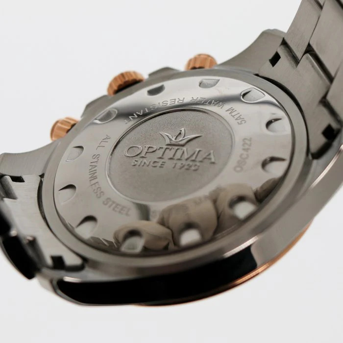 Optima – Swiss Chronograph – OSC422-SR-4 – No Reserve Price – Men –