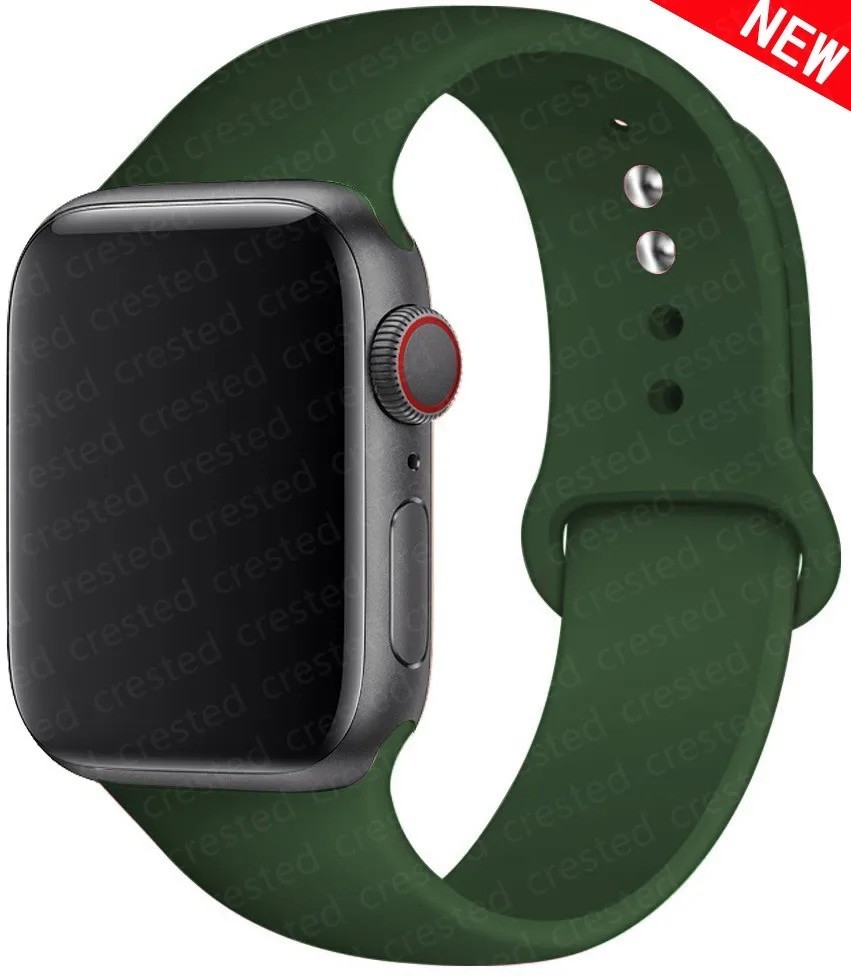 Sports Silicone Strap Watch Band For iWatch Series 11 10 9 8 7 6 SE 5 4 Ultra 3