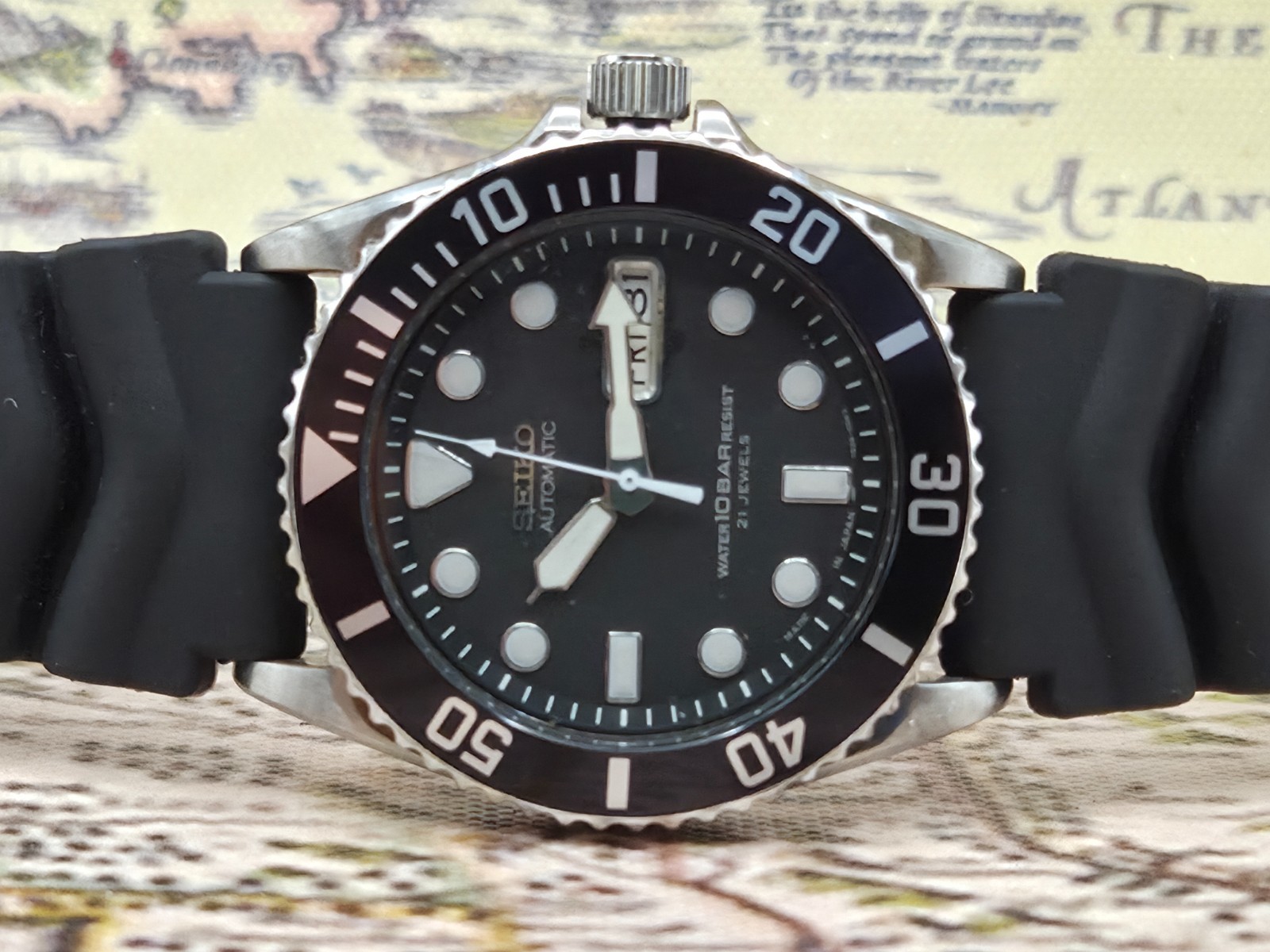 Seiko Mens Automatic Watch SKX031 Scuba Divers 7S26-0040 c.August 1999 BOXED
