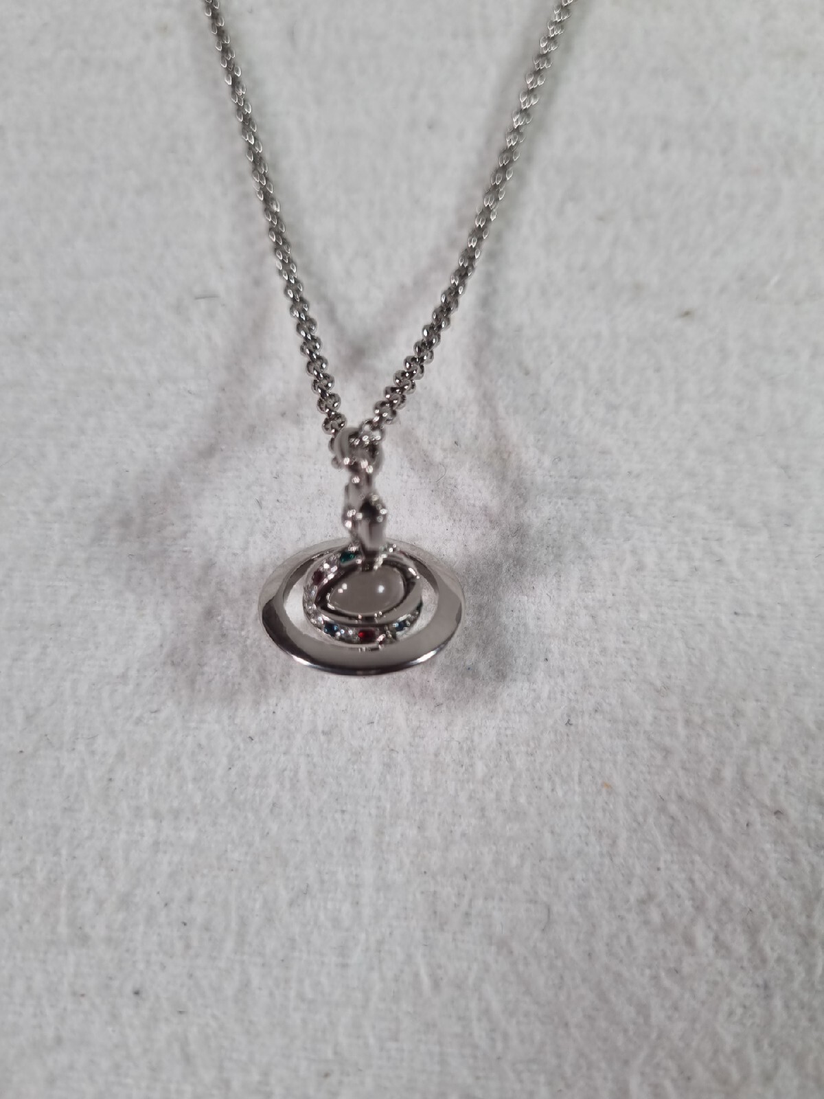 VIVIENNE WESTWOOD NEW TINY ORB PENDANT NECKLACE