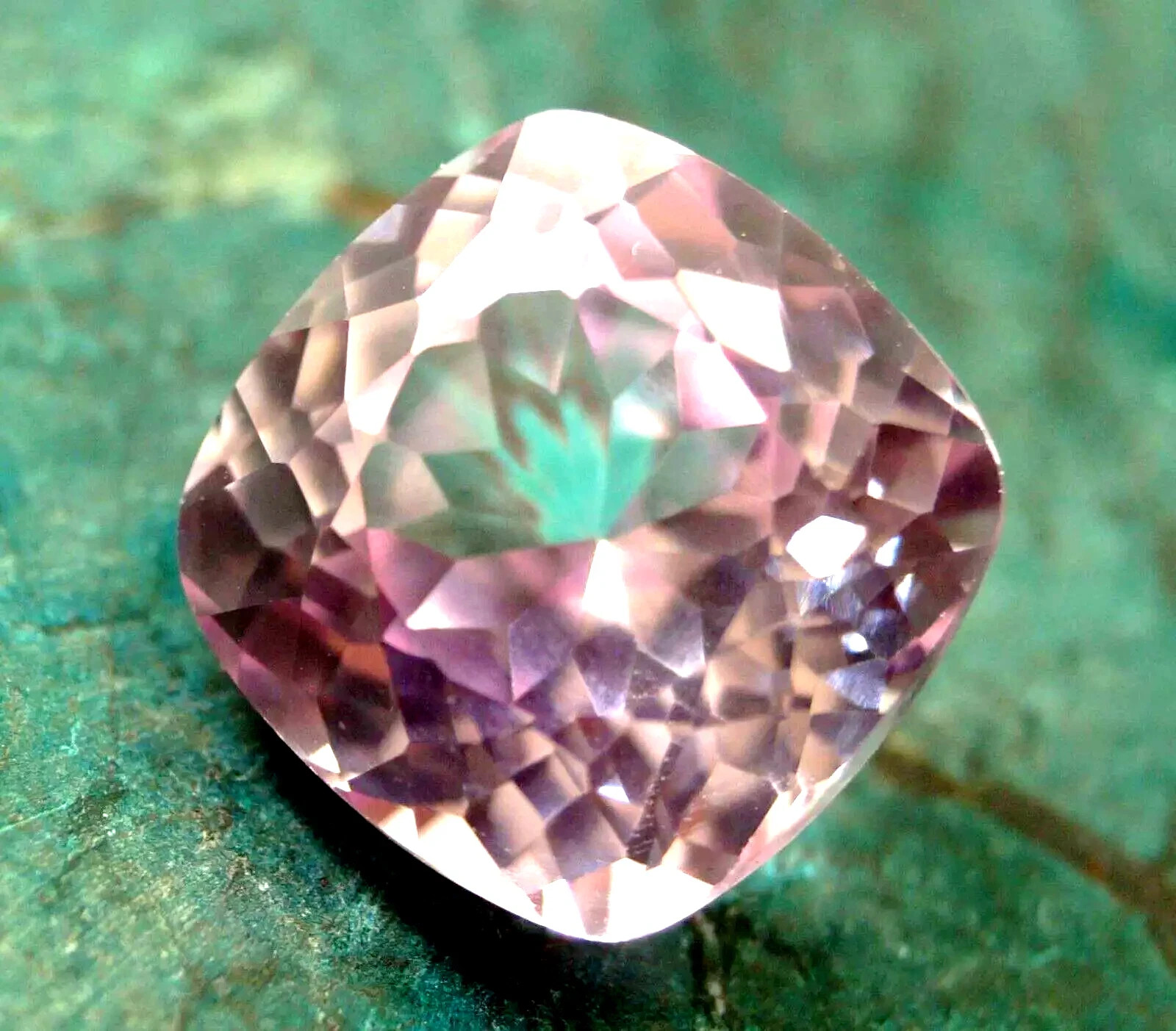 Natural 18.20+CT Flawless Morganite Pink Cushion Brazil Loose Certified Gemstone