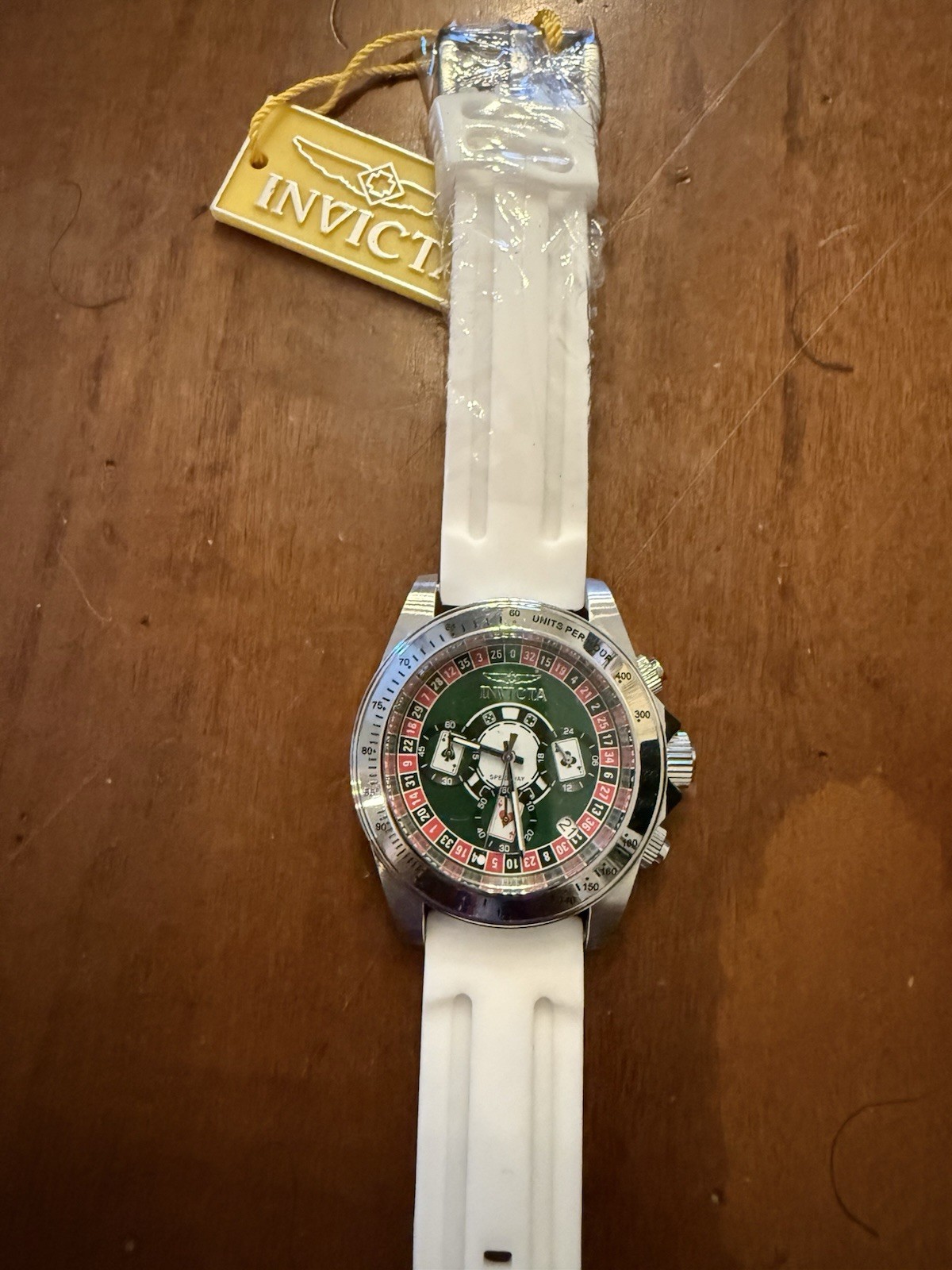 Invicta Speedway Montecarlo Men’s Watch – 39.5mm White (50493)