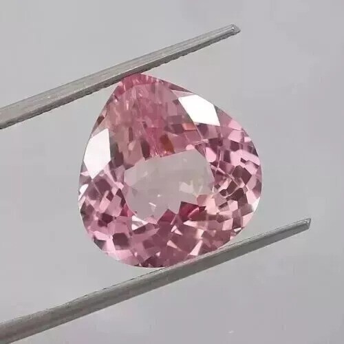 Fine Faceted Pear Cut Padparadscha Sapphire Natural 15-17 Ct A+++ Loose Gemstone