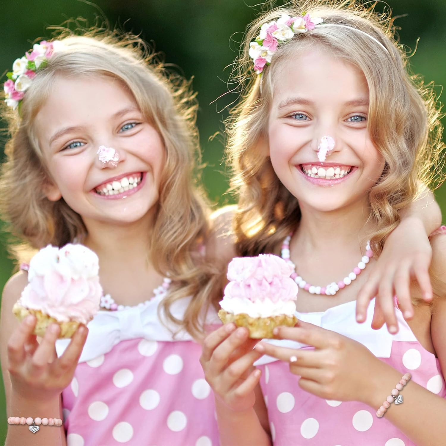 Birthday Gifts for Girls, Beaded Bracelets as 1 3 4 5 6 7 8 9 10 11 Year Old Bir