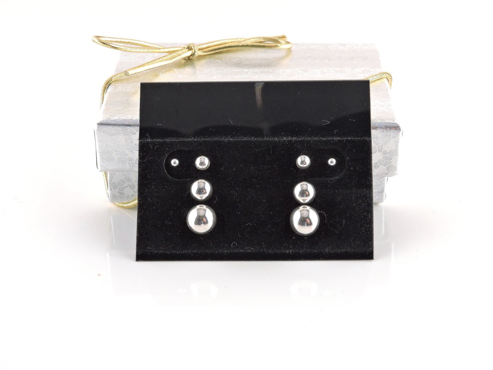 Sterling Silver 2 mm thru 12 mm Ball Stud Earrings – Pairs – Multi Packs – Free