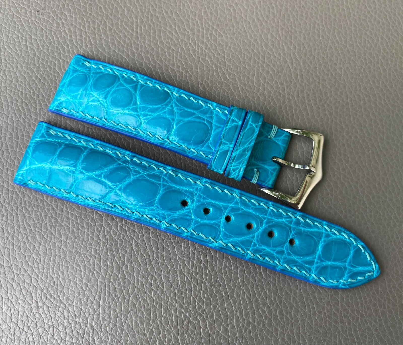 Genuine Skin Watch Strap Band Size 14 15 16 17 18 19 20 21 22 23 24 25 26mm