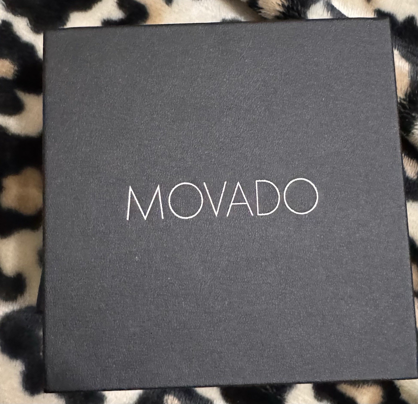 Movado Ultra Thin Men’s Watch with Extra Leather Band and Box