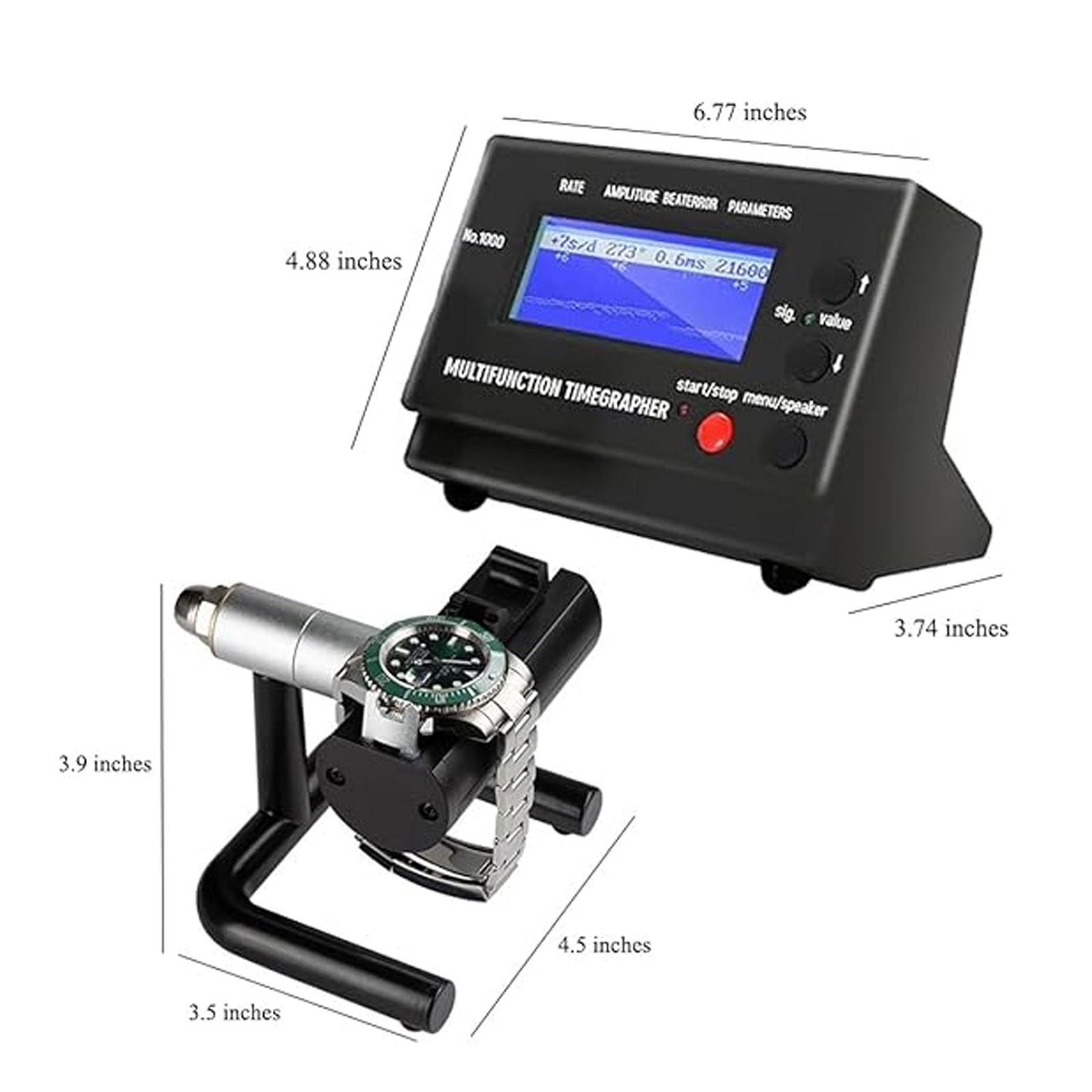No.1000 Timing Timegrapher Accuracy Mechanical Watch Tester Calibrator