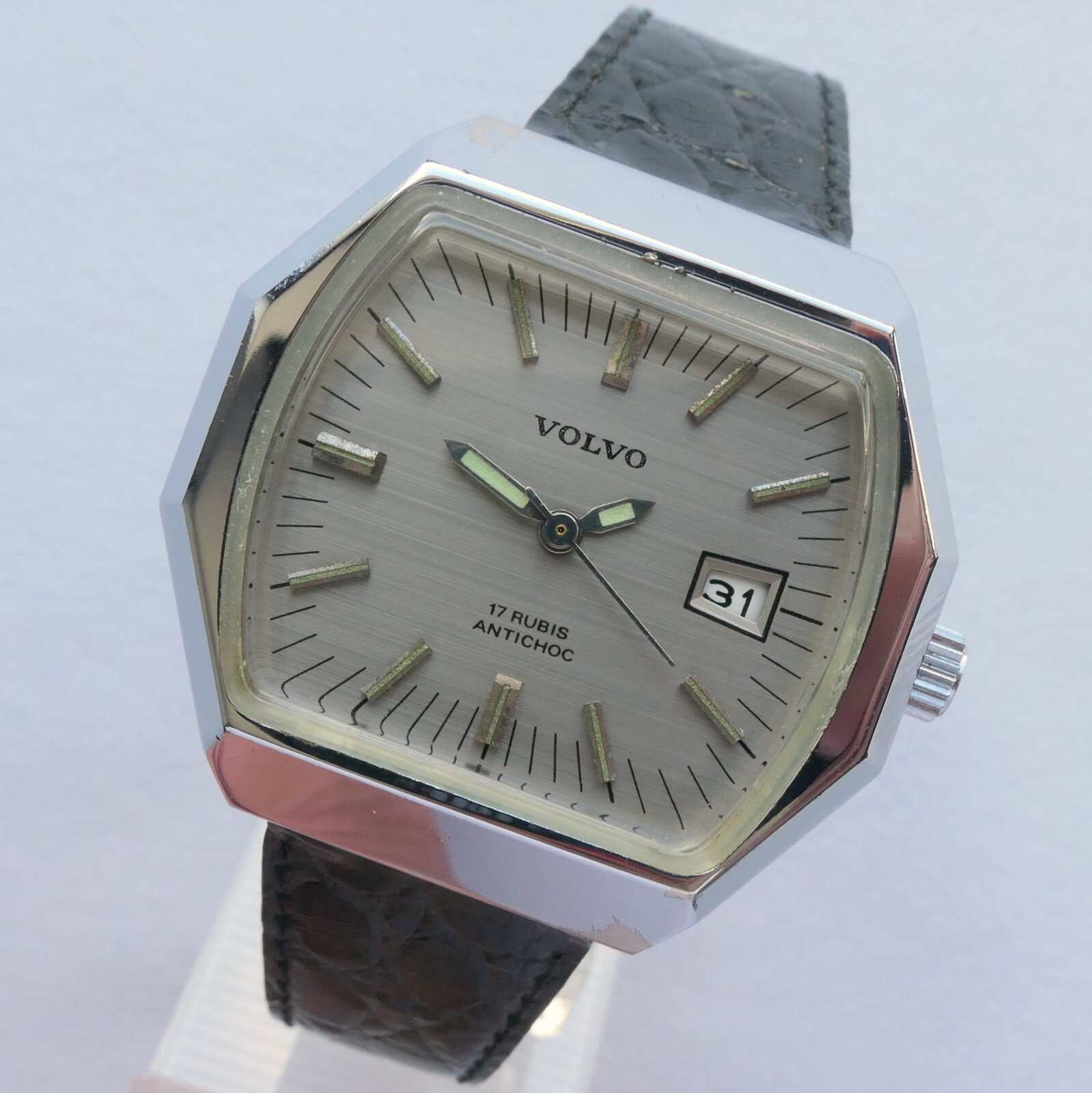 Volvo Vintage Classic Driver Pilot Sport Car Accessory Mechanical Watch