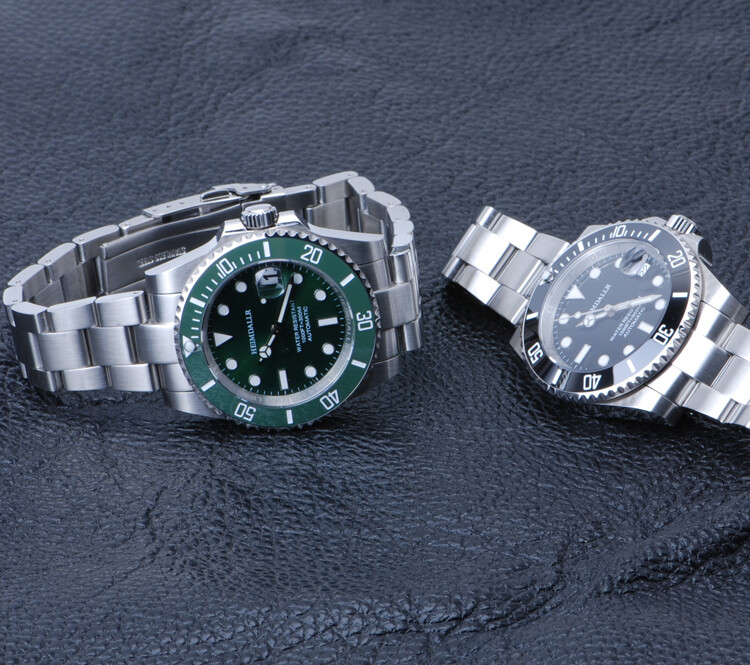 Heimdallr Sharkey Sub NH35A Dive 300M Automatic Watch C3 316L 40.5mm Cyclop Date