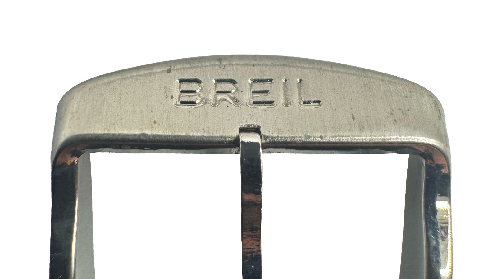 CInturino BREIL Original Coconut Print 18/16mm Vintage Logo Made in Italy NOS