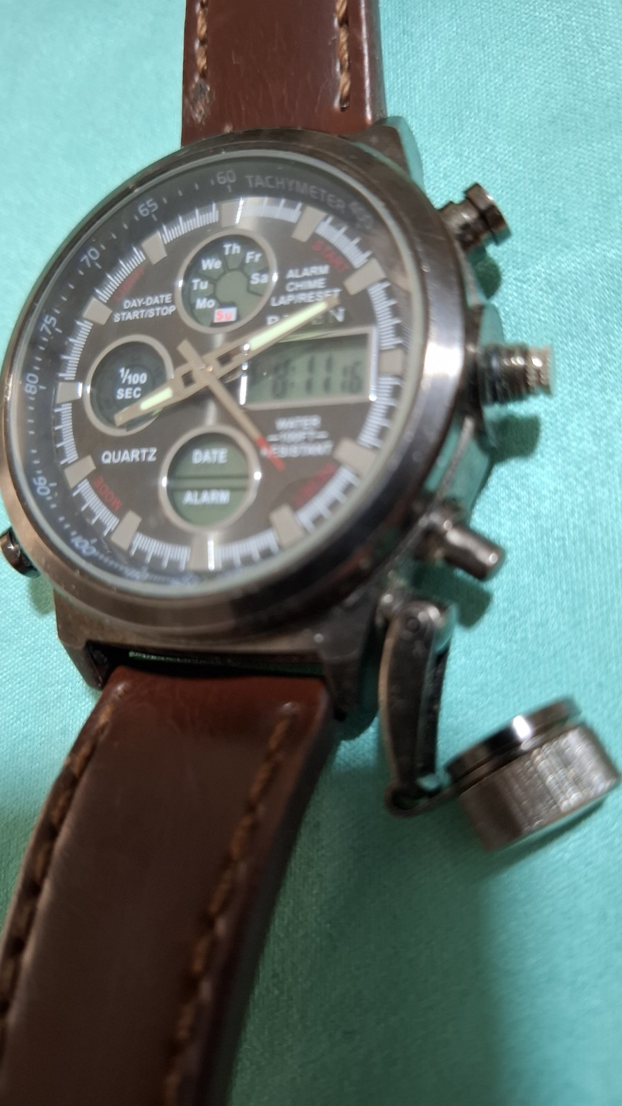 Military Sports Analog Digital Automatic Watch