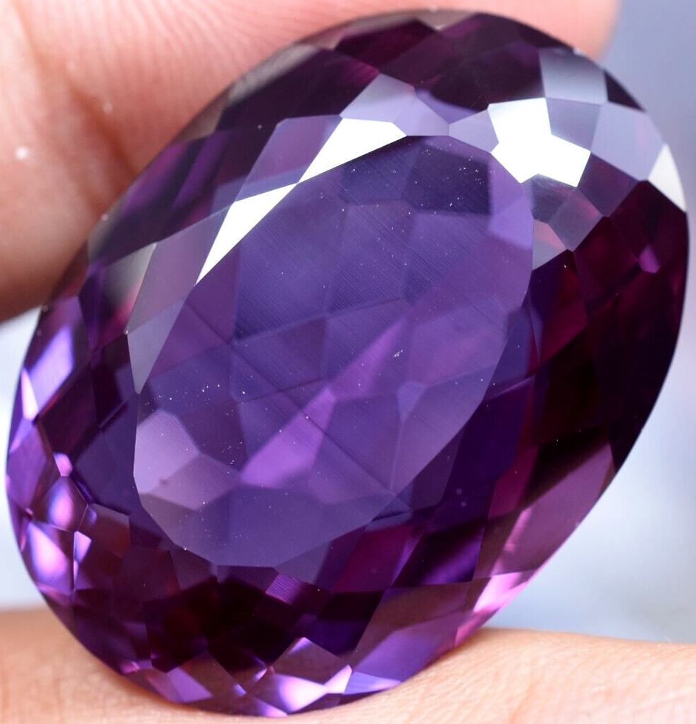 VVS 75.80 Ct Natural Color Change Alexandrite Flawless Certified Loose Gemstone
