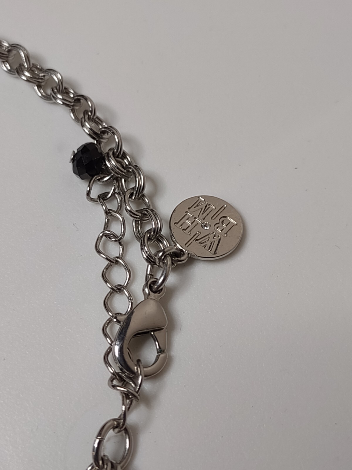 Heavy White House Black Market Necklace Adjustable 18 To 20 Inches Long