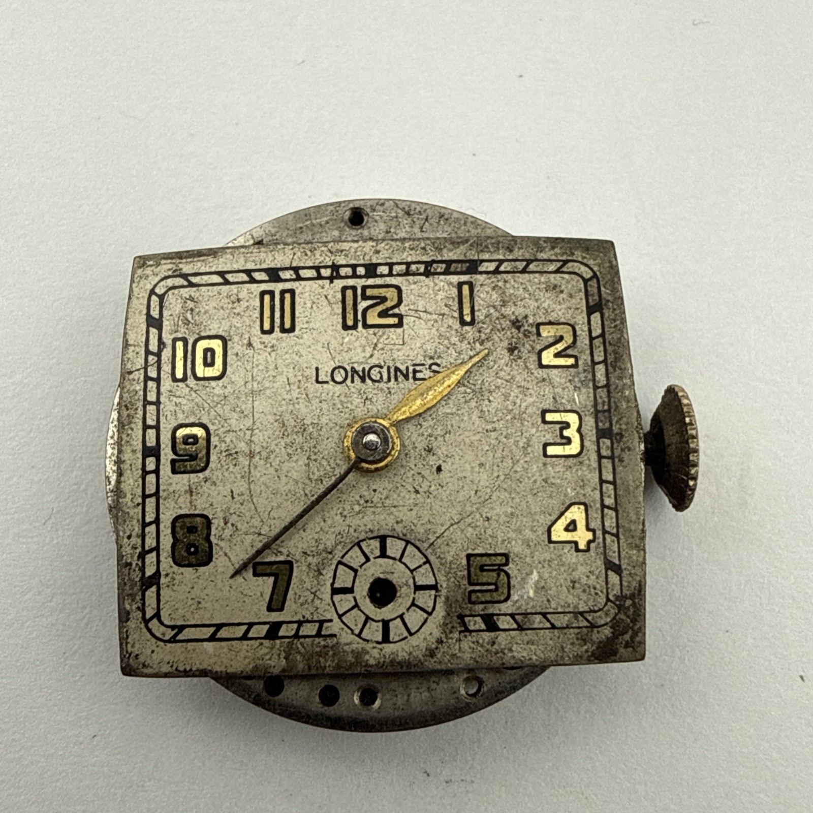 Vintage Longines Cal10L Wristwatch Movement – As Is For Parts