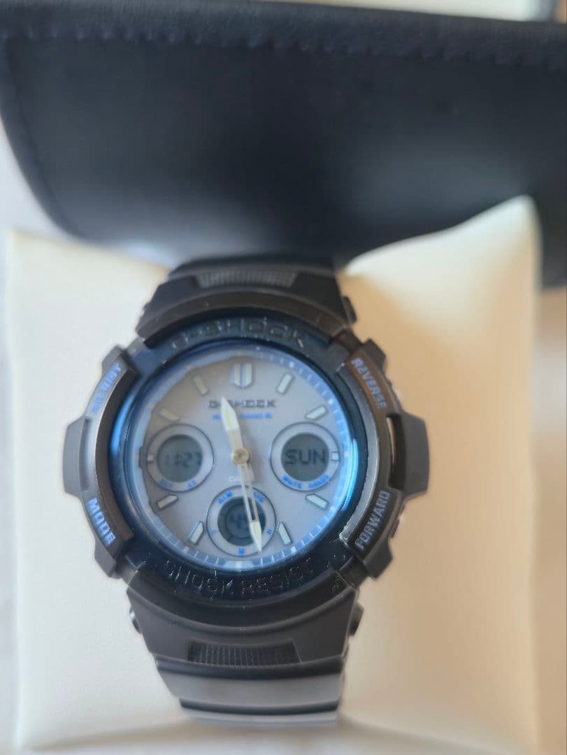 Casio G-Shock AWG-M100SF Tough Solar Radio Watch Used