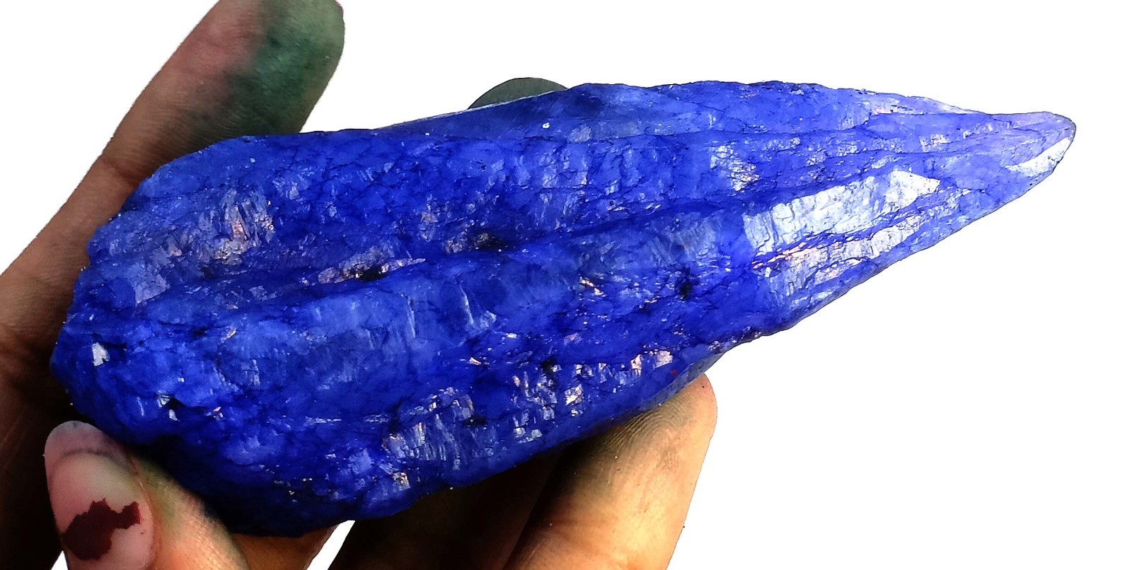 Gorgeous Quality 428 Ct Natural Blue Tanzanite Rough IGL Certified Gemstone 6MHA