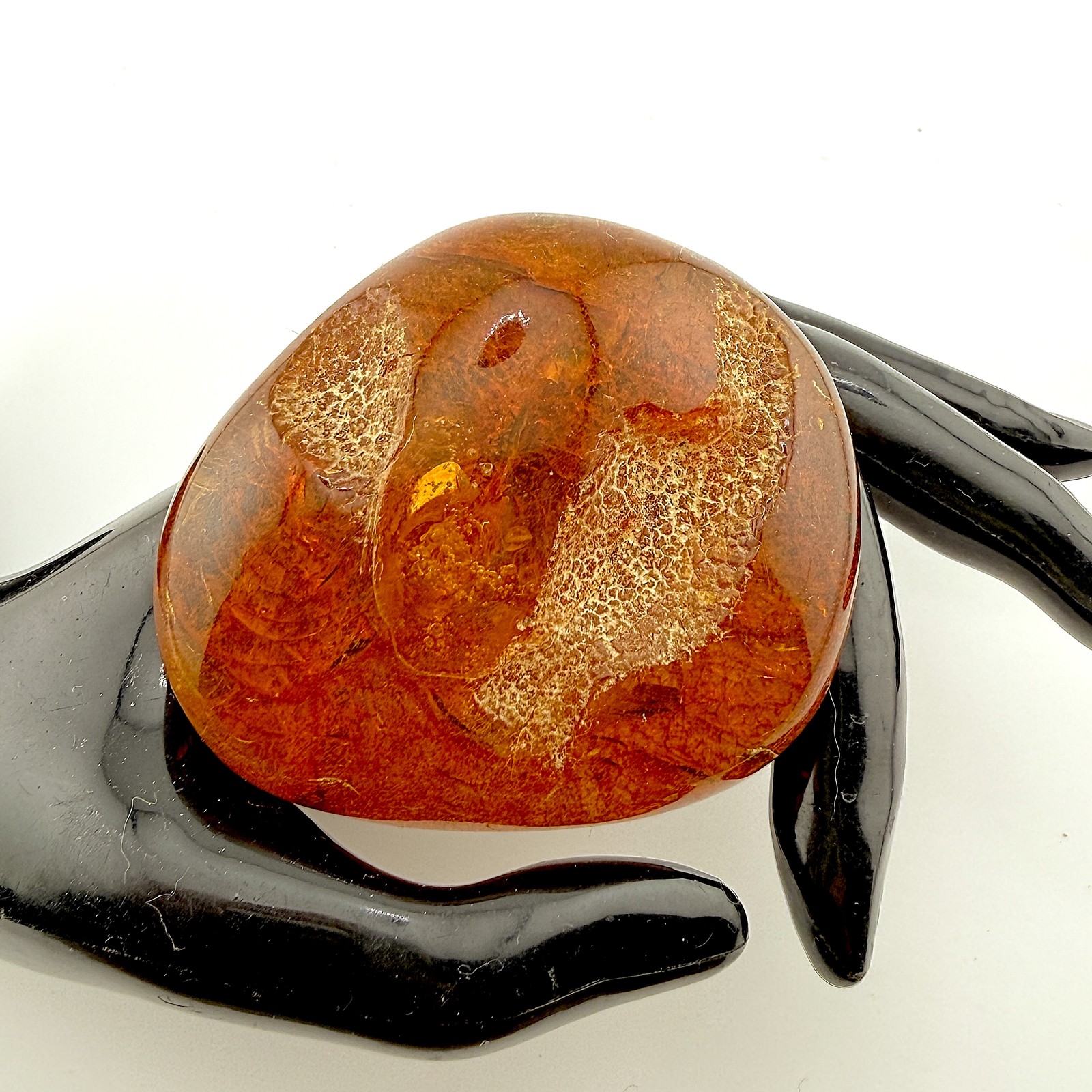 Unique old cognac Whole Stone natural Amber 30g