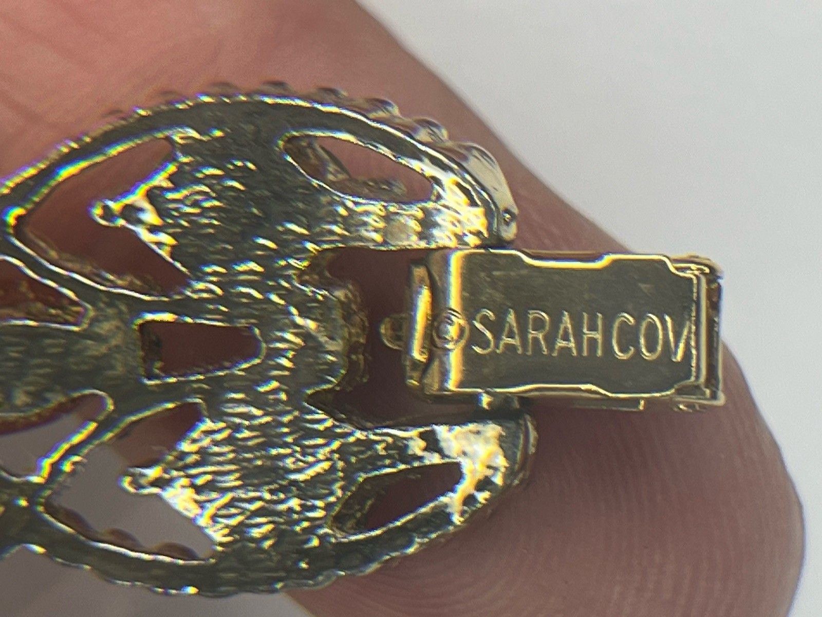 Vintage Mid-20Th Century Sarah, Coventry Brooch And Bracelet Set In Original Box