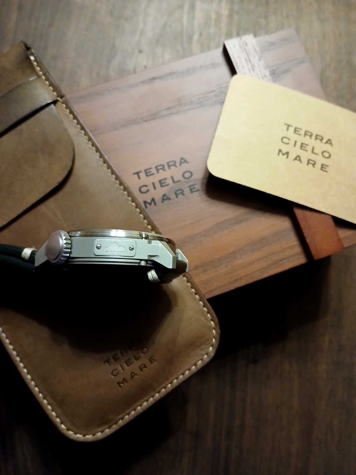 Terra Cielo Mare Orienteering M13/40 Men’s Watch. Italian Made, Swiss Movement