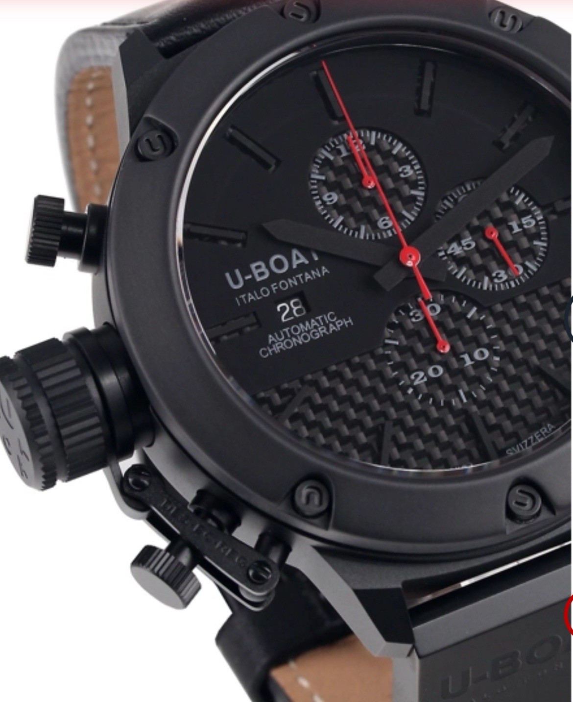 Limited Edition U-Boat Classico Titanium Chrono ITALO FONTANA Model No.6549-53MM