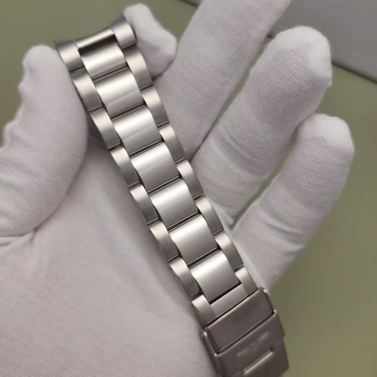 21mm Steel Bracelet Watch Oyster Strap Fit Longines HydroConquest L3.781/741/782